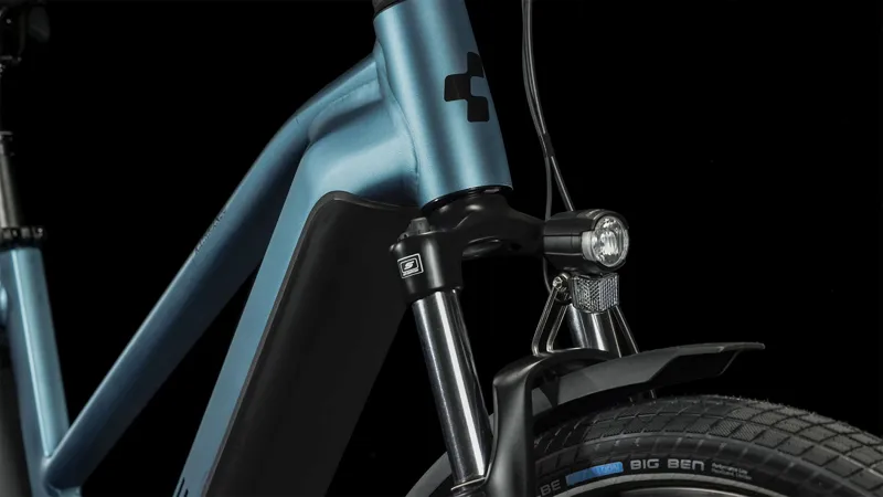 Cube Kathmandu Hybrid One 750 Trekking eBike in Blue/Black-5